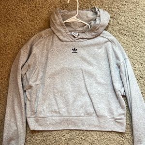 Adidas crop hoodie